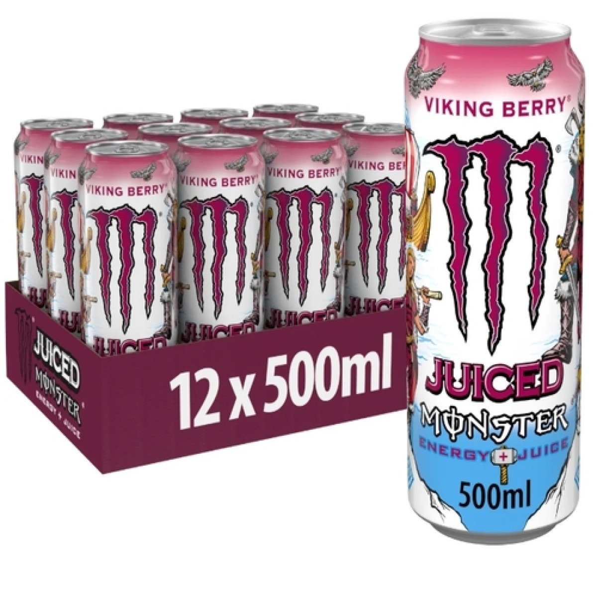 Monster viking berry 12x500ml